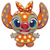 Smile  funny cartoon aufkleber