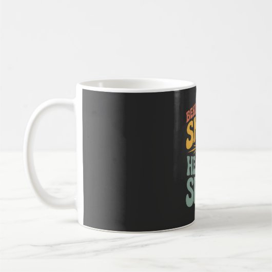Smile Gesunder Spine Chiropraktor Zitat Design Kaffeetasse (Links)