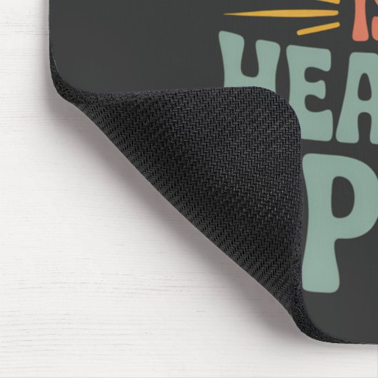 Smile Gesunder Spine Chiropraktor Zitat Design Mousepad (Ecke)