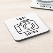 Smile Gotcha Getränkeuntersetzer (Linke Seite)