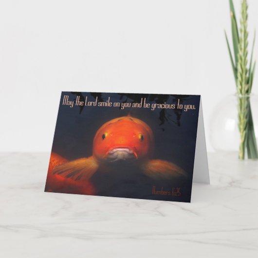 Smile Greeting Card Karte (Vorderseite)