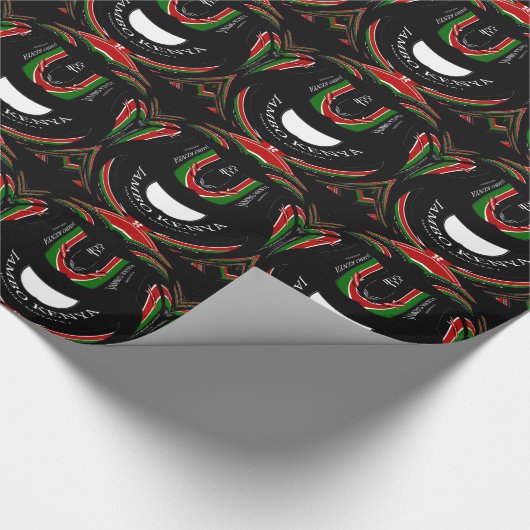 Smile Hakuna Matata Geschenkpapier (Ecke)