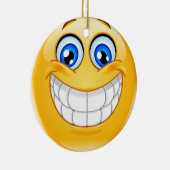 Smile Happy Face Friendship Ornamenet - SRF Keramikornament (Rechts)
