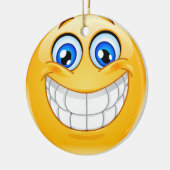 Smile Happy Face Friendship Ornamenet - SRF Keramikornament (Links)