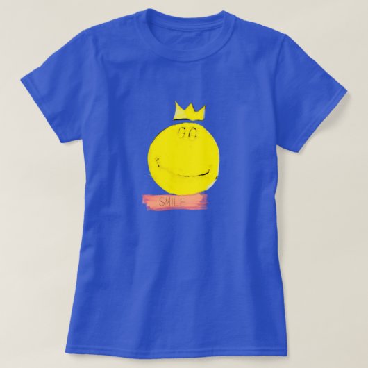 SMILE Happy Face T - Shirt (Design vorne)