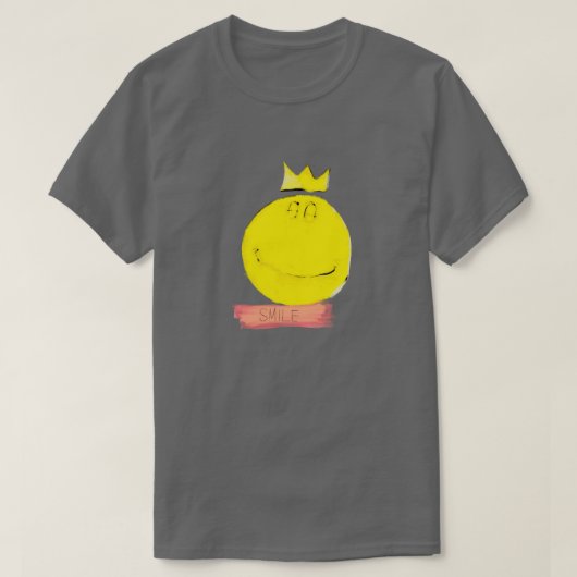 SMILE Happy Face T - Shirt (Design vorne)