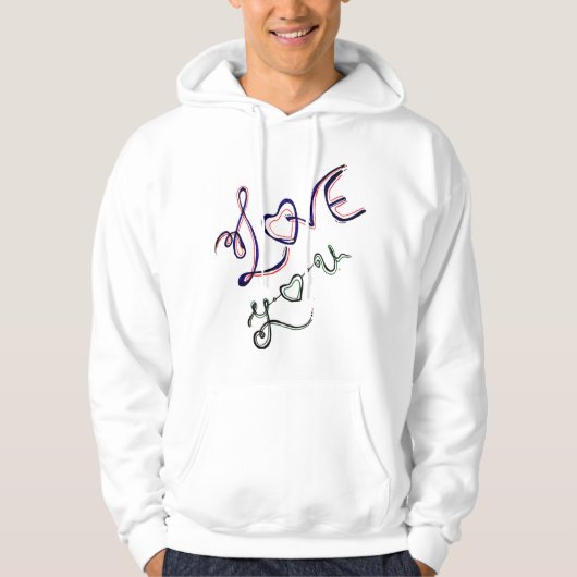 smile hoodie (Vorderseite)