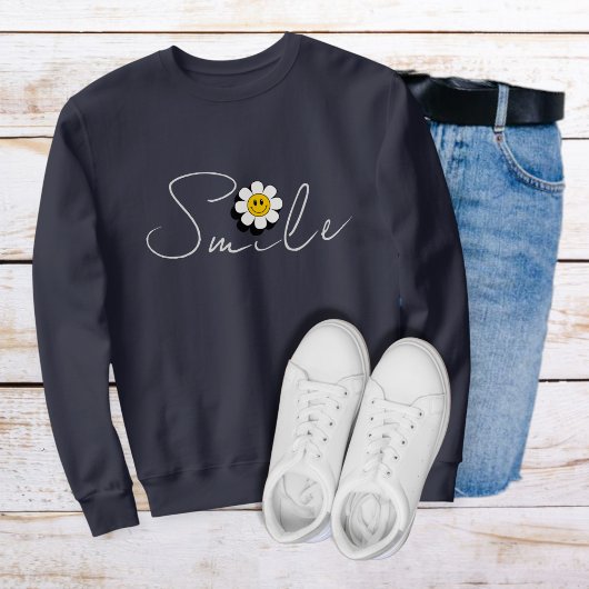 Smile Hoodie with Smiling Daisy