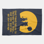 Smile, hope, courage geschirrtuch (Horizontal)