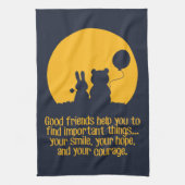 Smile, hope, courage geschirrtuch (Vertikal)