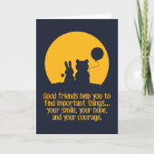 Smile, hope, courage karte (Vorderseite)