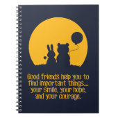 Smile, hope, courage notizblock (Vorderseite)