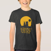 Smile, hope, courage Tri-Blend shirt (Vorderseite)