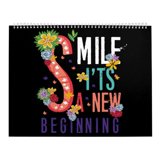 smile it's a new beginning kalender (Titelbild)