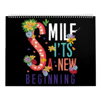 smile it's a new beginning kalender