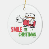 Smile, it's Christmas | Keramik Ornament (Links)