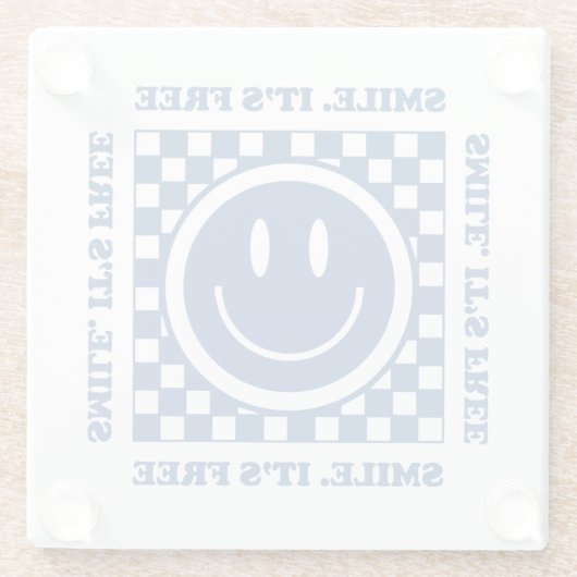 Smile It's Free Glasuntersetzer (Rückseite)