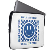 Smile It's Free Laptopschutzhülle (Vorne Rechts)