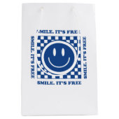 Smile It's Free Mittlere Geschenktüte (Vorderseite)