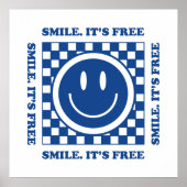 Smile It's Free Poster (Vorne)