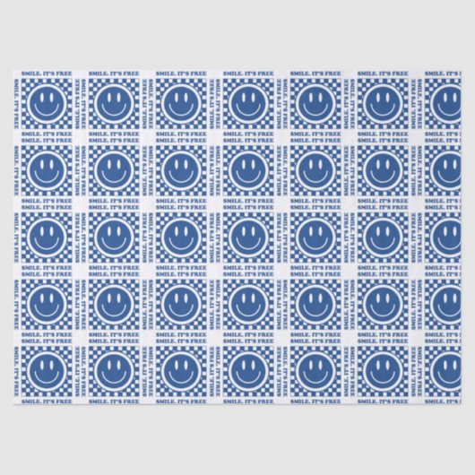 Smile It's Free Seidenpapier (Vorderseite)