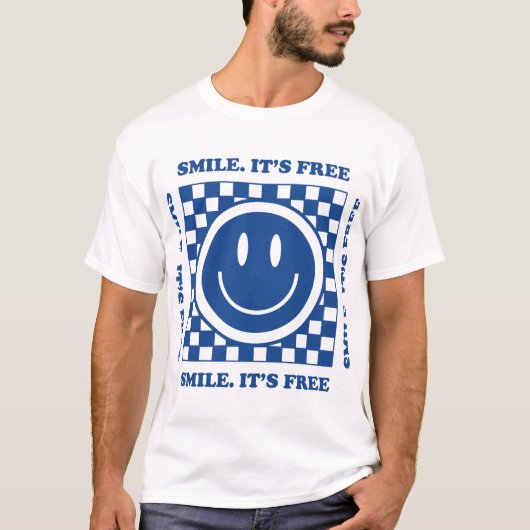 Smile It's Free T-Shirt (Vorderseite)