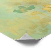 "SMILE IT'S FREE THERAPY" Poster (Ecke)