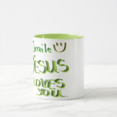 Smile- JESUS LIEBE SIE TASSE (Zentrum)