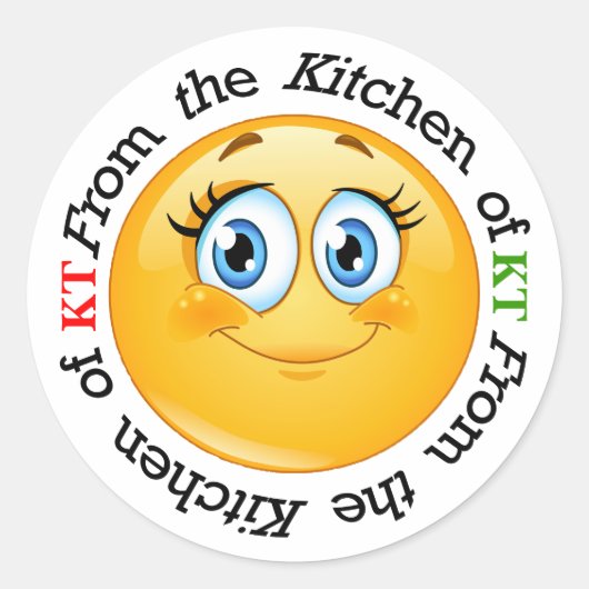 SMILE Kitchen Sticker - SRF (Vorderseite)