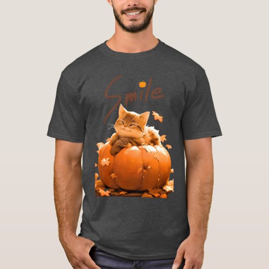 Smile Kitty Halloween Freunde T-Shirt (Vorderseite)
