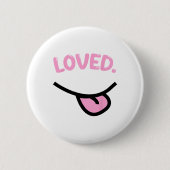 Smile Lover Loved Shirts For Girl Womens Uni  Button (Vorderseite)