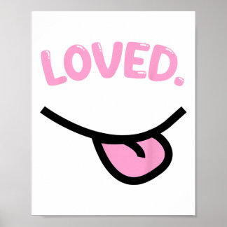 Smile Lover Loved Shirts For Girl Womens Uni Poster