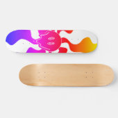 Smile Melt - Skateboard (Horizontal)