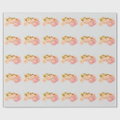 Smile Monster Truck Kundgebung Geburtstagsparty Geschenkpapier (Flach)