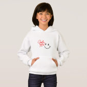 Smile More! Positive Vibes Hoodie (Vorne ganz)