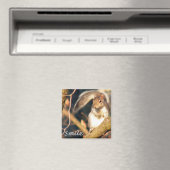Smile Mr. Squirrel Magnet (In Situ (Geschirrspüler))