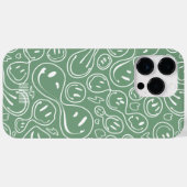Smile Pattern Sage Bridesmaid Trauzeugen Moderne Case-Mate iPhone Hülle (Rückseite (Horizontal))