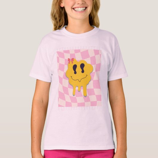 smile pink T-Shirt (Vorderseite)