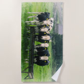 Smile please! Cute cows Strandtuch (Vorderseite)