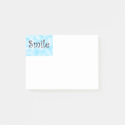 Smile-post-Notizen Post-it Klebezettel (Vorderseite)