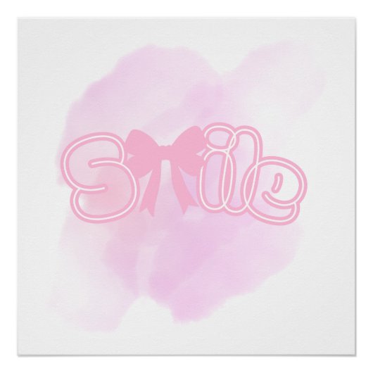 Smile poster (Vorderseite)