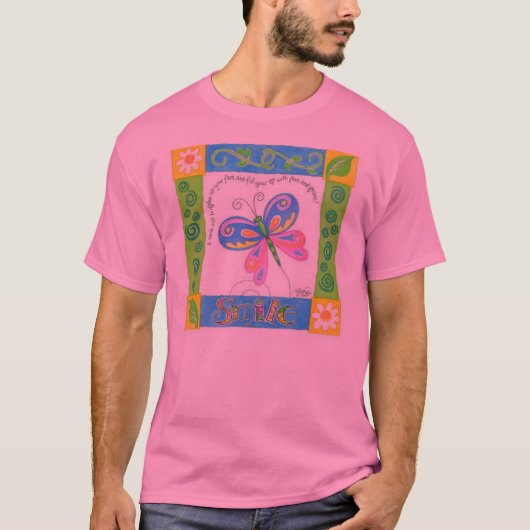Smile-Print-C10281110 T-Shirt (Vorderseite)