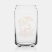 Smile Pup: Beach Mode On Smiling Bichon Frise Dosenglas (Vorderseite)