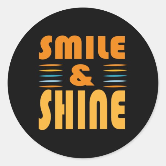 Smile Shine #1155 Sticker (Vorderseite)