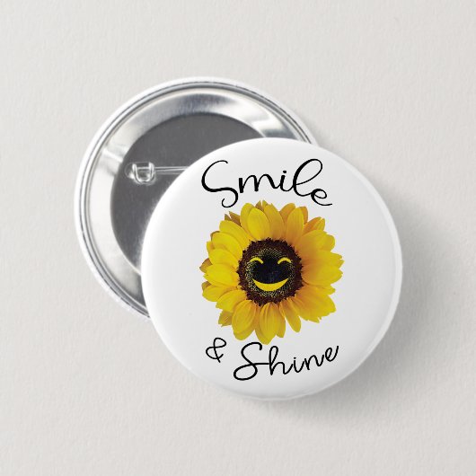 Smile & Shine Button (Vorne & Hinten)