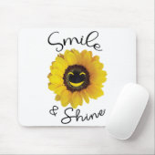 Smile & Shine Mouse Pad Mousepad (Mit Mouse)