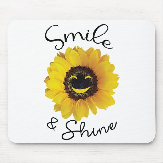 Smile & Shine Mouse Pad Mousepad (Vorne)