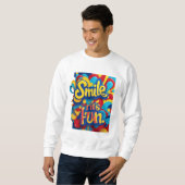 "Smile & Shine" Sweatshirt (Vorne ganz)