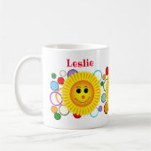 Smile Smile Custom Text Kaffeetasse (Links)