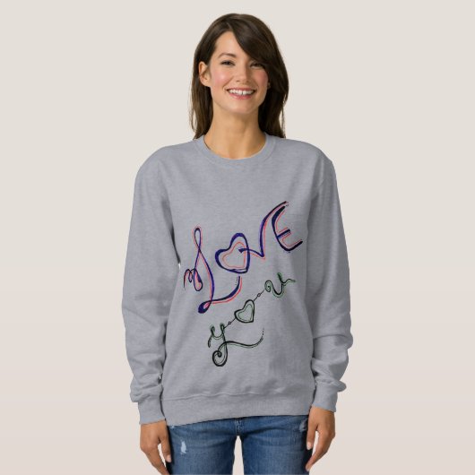 smile sweatshirt (Vorne ganz)